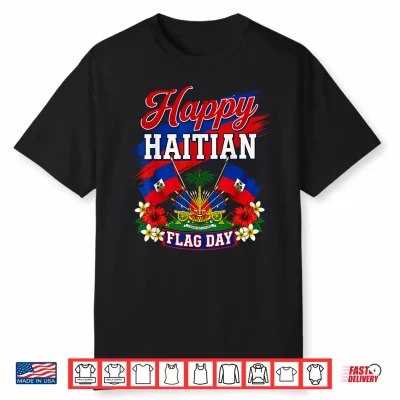 Haitian Flag Day Independence Women Men Shirt