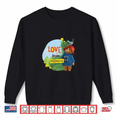 Sweatshirt Kids The Adventures of Paddington Love from Bear Kids Performance Shirt