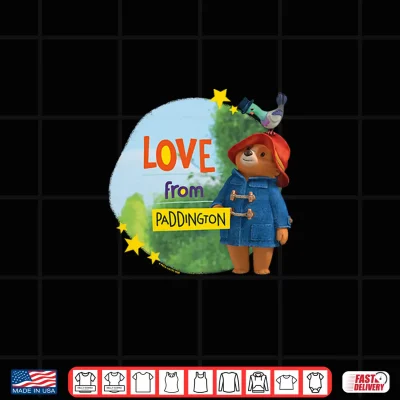 Design Kids The Adventures of Paddington Love from Bear Kids Performance Shirt