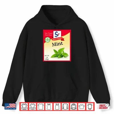 Hoodie Mint Condiment Costume Holiday Spice Costumes Performance Shirt