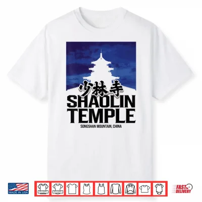 Shaolin Temple Martial Art Kung Fu Kung Fu Master Shirt