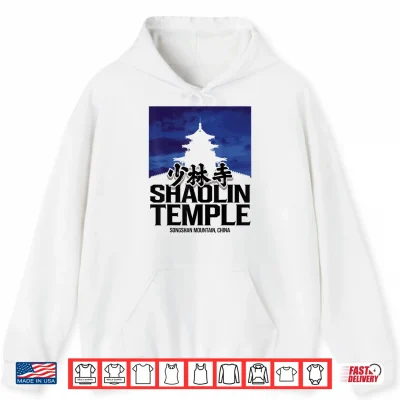 Hoodie Shaolin Temple Martial Art Kung Fu Kung Fu Master Shirt