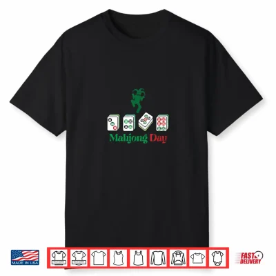 Mahjong Day Social Club Shirt