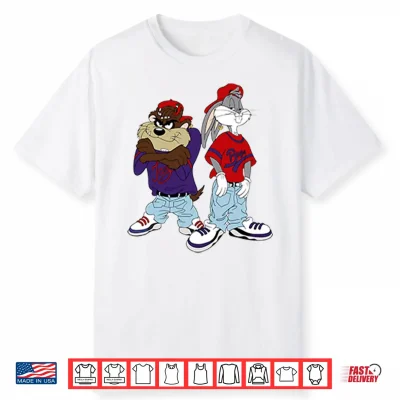 Bugs Bunny And Taz Kriss Kross Shirt