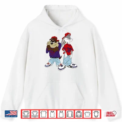 Hoodie Bugs Bunny And Taz Kriss Kross Shirt