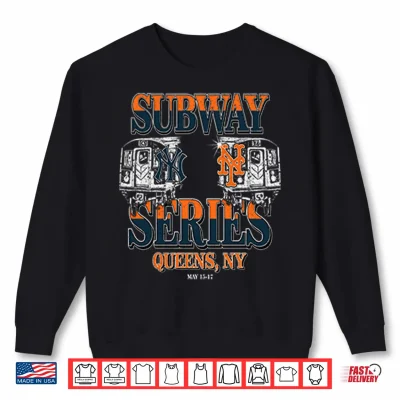 Sweatshirt Subway Series New York Yankees Vs New York Mets Shirt