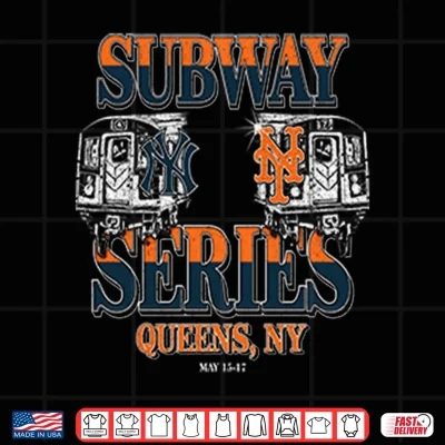 Design Subway Series New York Yankees Vs New York Mets Shirt