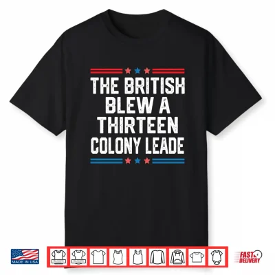 Mens The British Blew A 13 Colony Lead Performance Shirt