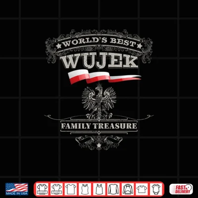 Design Mens Wujek Gift Uncle Gift Best Wujek Performance Shirt