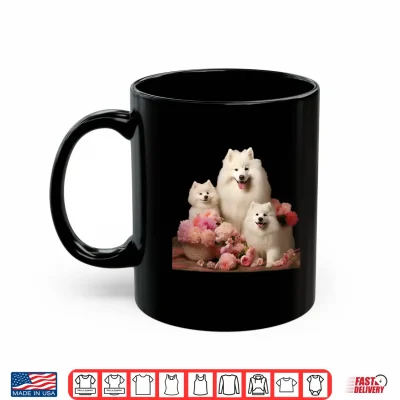 Mug Samoyed Dog Mothers Day Samoyed Dog Mom Performance Shirt