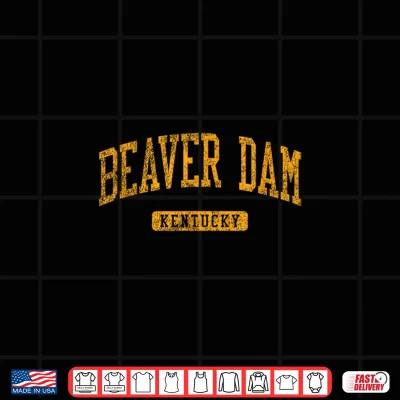Design Beaver Dam KY Vintage Athletic Sports Design JG3 Shirt