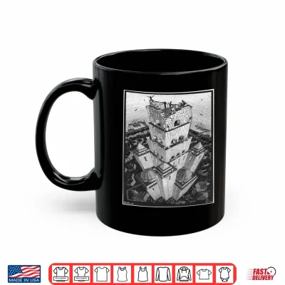 Mug Eschers Tower of Babel Performance Shirt