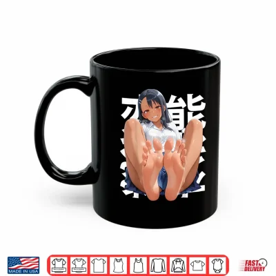 Mug Japanese Femdom Waifu Submissive Beautiful Anime Feet Toes Shirt