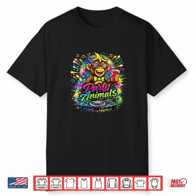 Party Animals Basebal Shirt