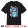 Brushstroke Statue Of Liberty Blowing Bubble Gum 4Th Of July Shirt
