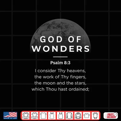 Design God of Wonders Shirt
