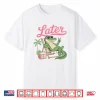 Teacher Summer Alligator See You Later Last Day Of School Shirt