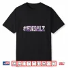 #Endalz Patchwork Style Alzheimer Awareness Purple Shirt
