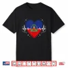 Haiti Haitian Flag Day Heartbeat Pride Heritage Shirt