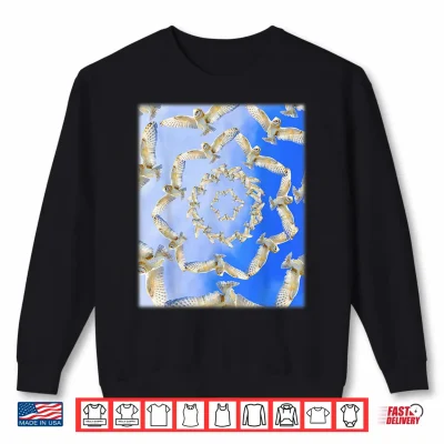 Sweatshirt Owl Kaleidoscope Shirt