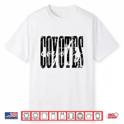 Coyotes School Spirit Game Day Mascot Coyote Pride Shirt
