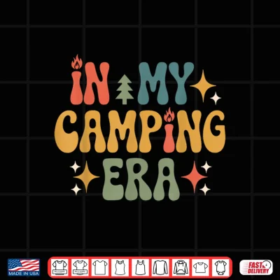 Design Cool Camping Art for Men Women Kids Outdoor Camping Lovers Shirt