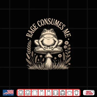 Design Cute Frog Meme Rage Consumes Me Shirt Shirt