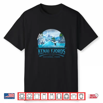 Kenai Fjords National Park Alaska Travel Vacation Souvenir Shirt
