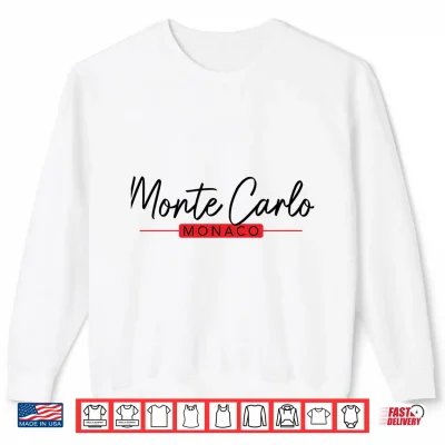 Sweatshirt Monte Carlo Monaco Shirt