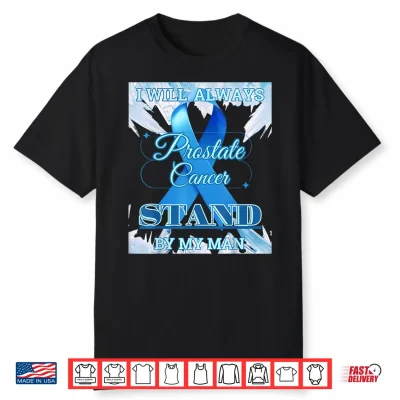 Prostate Cancer Awareness Ribbon ‘The Fight Is Real’ Shirt