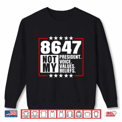 Sweatshirt Voice Values Beliefs Retro Political Shirt