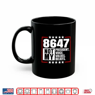 Mug Voice Values Beliefs Retro Political Shirt