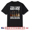 Funny Ukulele Art For Men Women Small Guitar Ukulele Players Performance Shirt