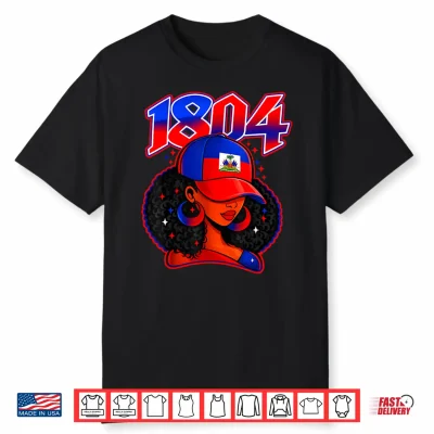 Haitian Revolution 1804 Haiti Flag Independence Day Women Shirt