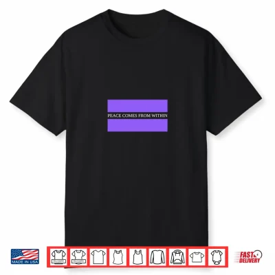 Peace Comes From Within Shirt
