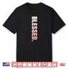 Peach Blessed Vertical Peach Graphic Performance Shirt