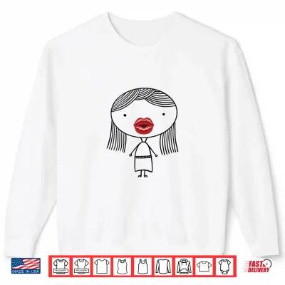 Sweatshirt Lip Filler Injection Funny Sarcastic Girl Performance Shirt