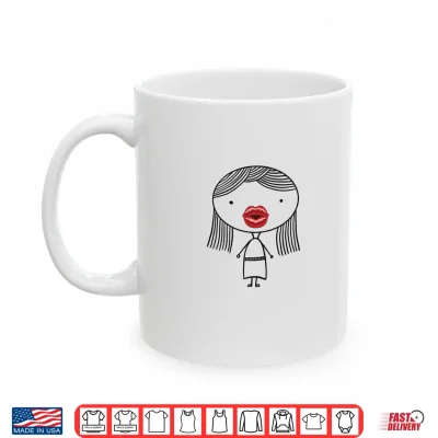 Mug Lip Filler Injection Funny Sarcastic Girl Performance Shirt