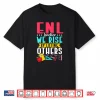 Mens Enl Teacher We Rise By Lifting Others Performance Shirt