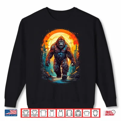 Sweatshirt Bigfoot Sasquatch Shirt