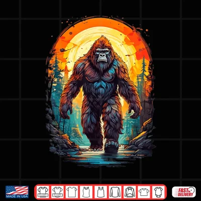 Design Bigfoot Sasquatch Shirt