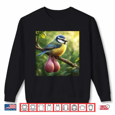 Sweatshirt Funny Balls Bird Meme Shirt