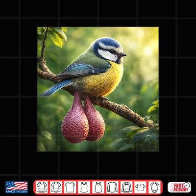 Design Funny Balls Bird Meme Shirt