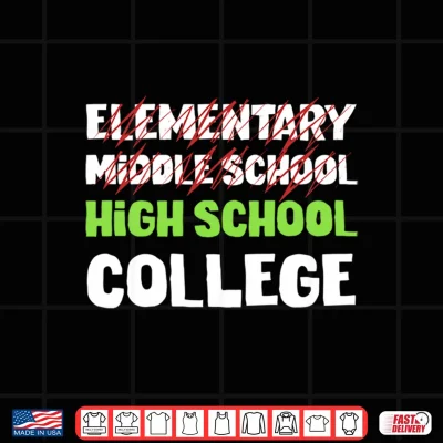 Design Im Going to High School Student High School Performance Shirt