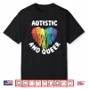 Mens Autistic And Queer Performance Shirt