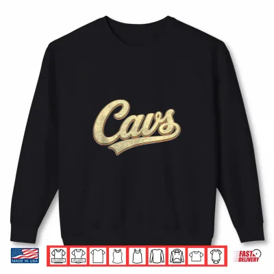 Sweatshirt Cavs Vintage Name Shirt