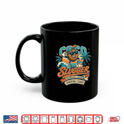 Mug Coco Slugger Baseball Retro Coconut Sports Beach Ball Summer Shirt