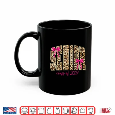 Mug Graduation 2027 Leopard Shirt