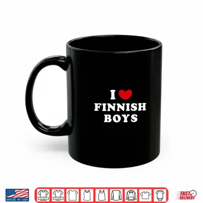 Mug Mens I Love Finnish Boys I Love Finnish Boys Performance Shirt