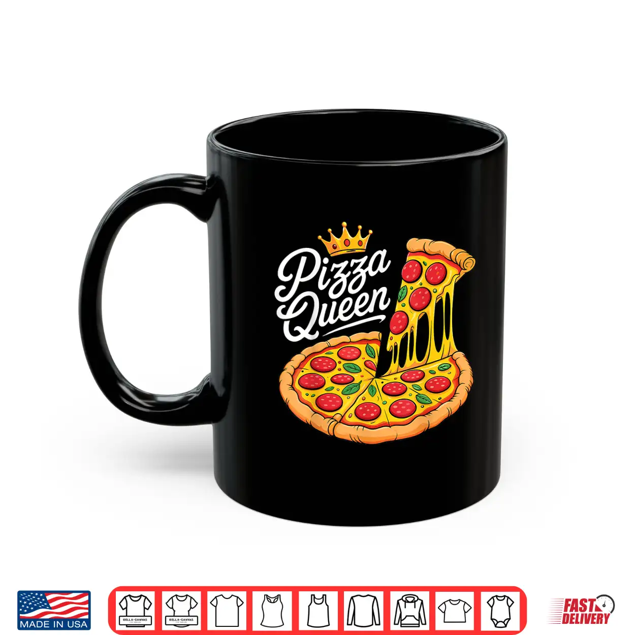 Pizza Queen Fun Girls Women Pizza Food Lovers Shirt Pizza Queen Fun Girls Women Pizza Food Lovers Shirt